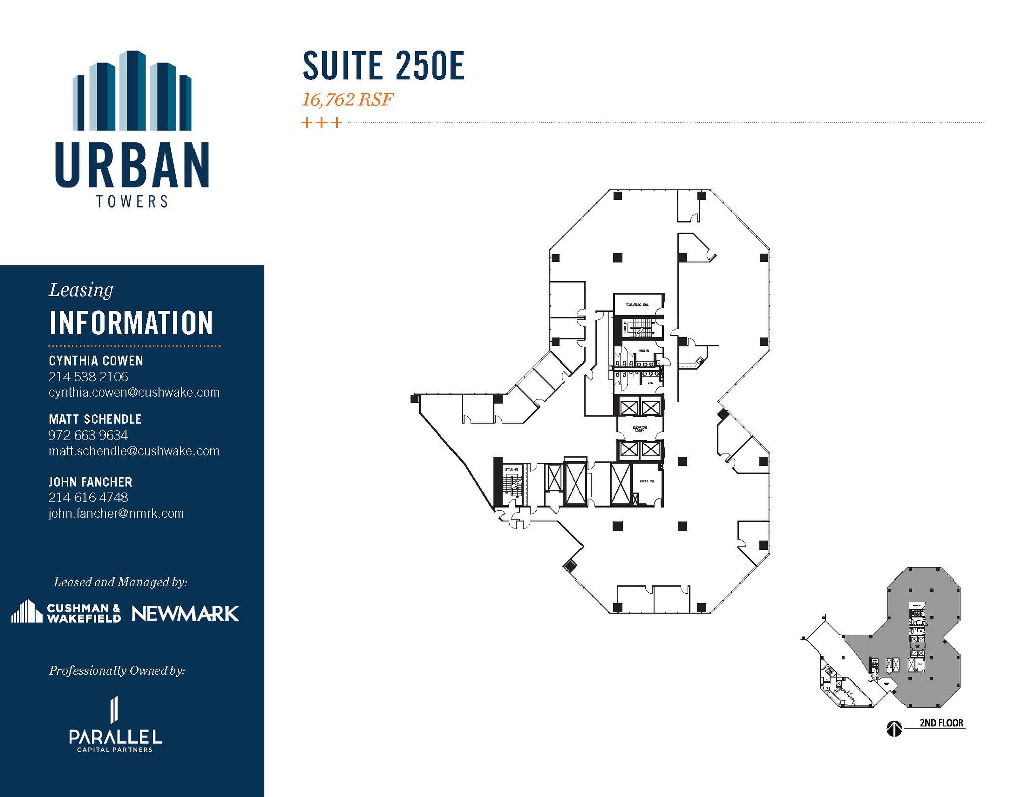 222 W Las Colinas Blvd, Irving, TX à louer Plan d’étage– Image 1 sur 1