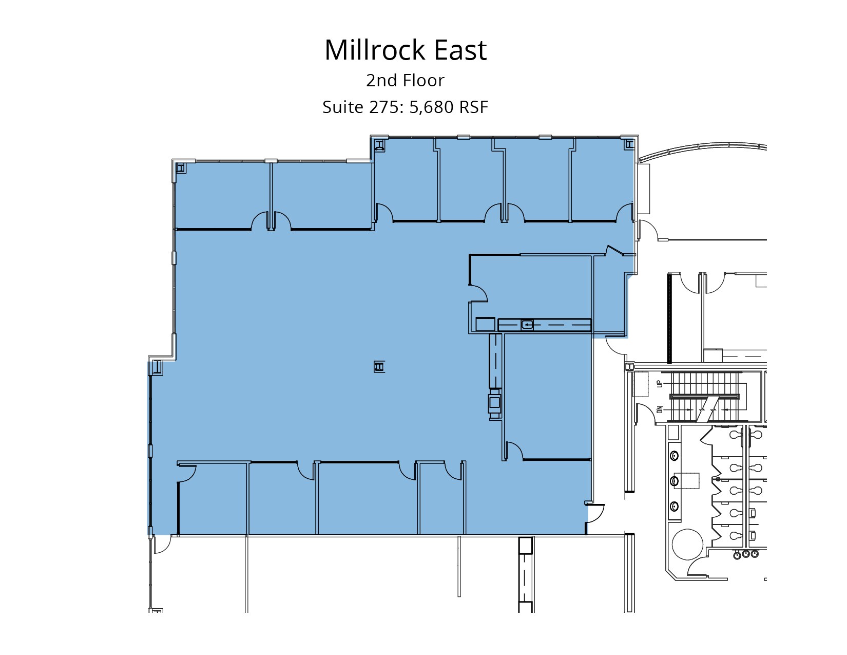 6550 S Millrock Dr, Salt Lake City, UT à louer Plan d’étage– Image 1 sur 1