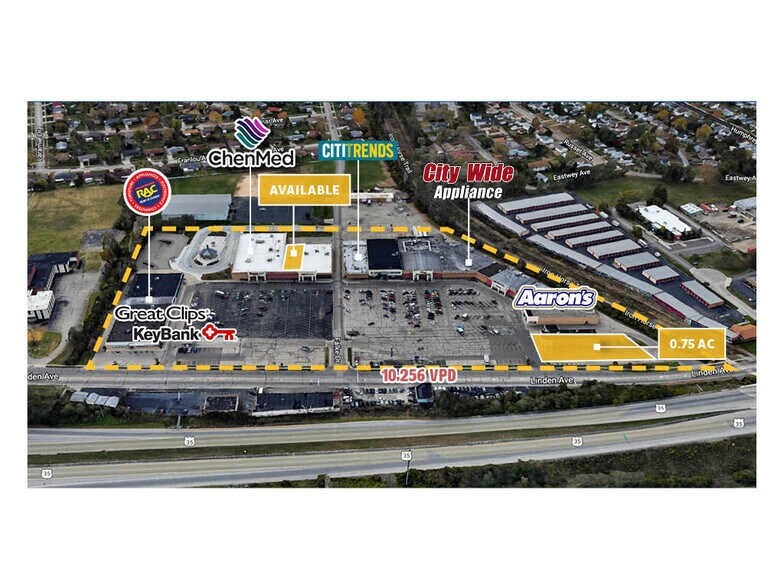 3816-4000 Linden Ave, Dayton, OH à louer - Photo de l’immeuble – Image 1 sur 5