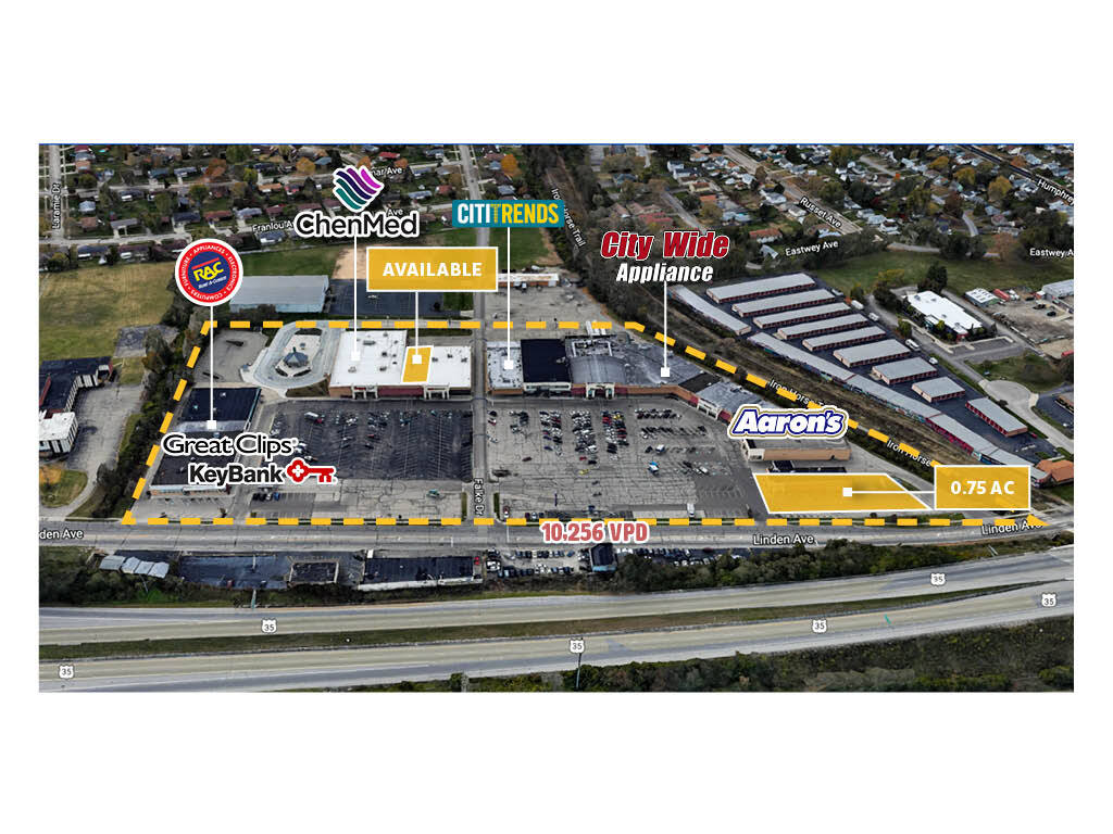 3816-4000 Linden Ave, Dayton, OH à louer Photo de l’immeuble– Image 1 sur 6