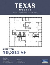 311 N Market St, Dallas, TX à louer Plan d’étage– Image 1 sur 1