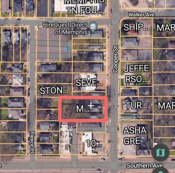 1051 S Cooper St, Memphis, TN à vendre - Aérien – Image 2 sur 10