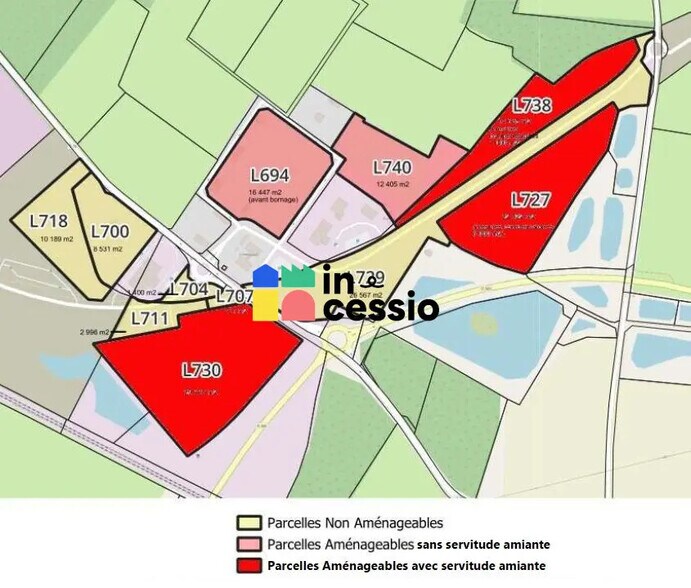 Terrain dans Vaas à vendre - Photo de l’immeuble – Image 2 sur 5