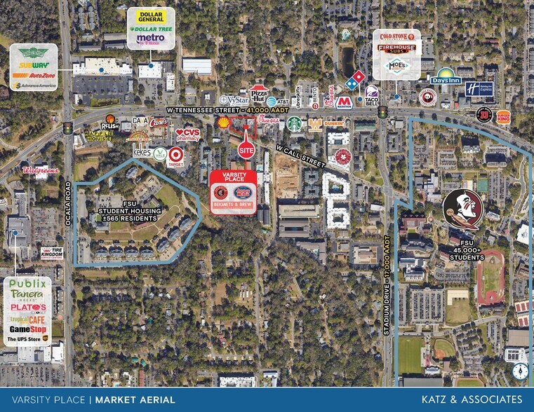1801 W Tennessee St, Tallahassee, FL à louer - Photo de l’immeuble – Image 3 sur 3