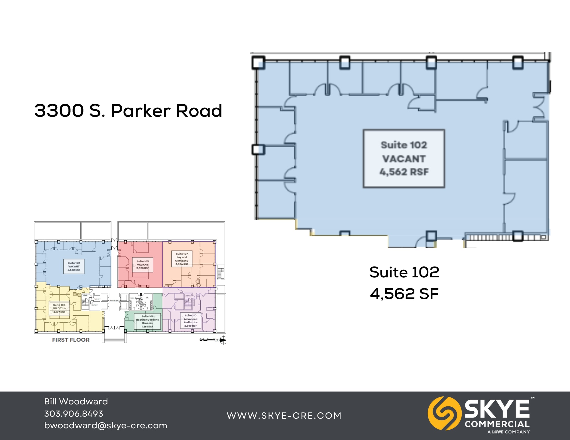 3300 S Parker Rd, Aurora, CO à vendre Plan d’étage– Image 1 sur 1