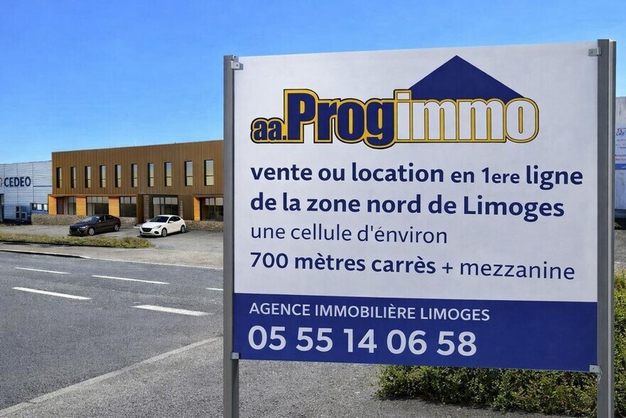 Local d'activités dans Limoges à vendre - Photo de l’immeuble – Image 1 sur 1