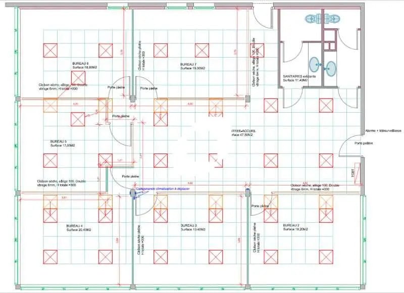 Local d’activités dans SAINT CYR L ECOLE à louer - Plan d’étage – Image 3 sur 4
