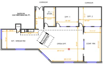 14665 Midway Rd, Addison, TX à vendre Plan d’étage– Image 1 sur 1