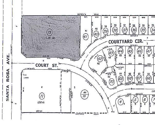 2908 Santa Rosa Ave, Santa Rosa, CA à louer - Plan cadastral – Image 3 sur 3