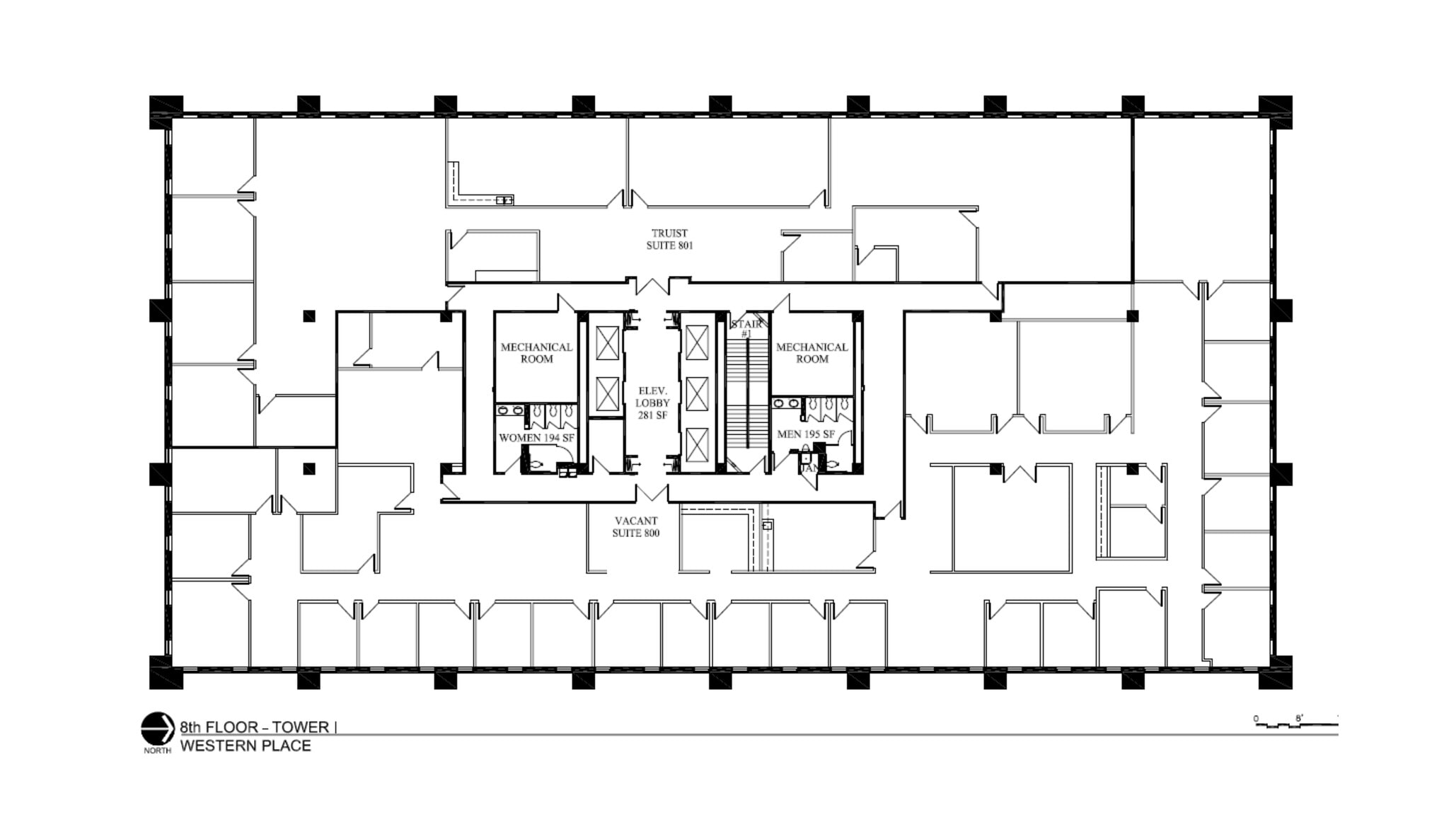 6100 Western Pl, Fort Worth, TX à louer Plan de site– Image 1 sur 1