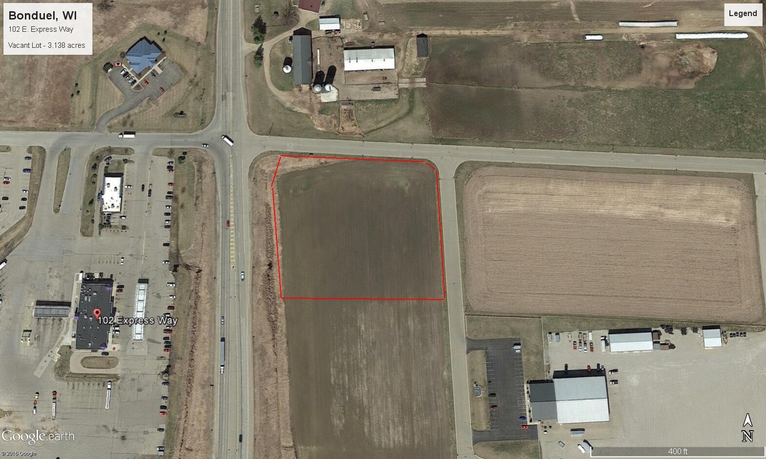 102 E Express Way, Bonduel, WI à vendre Photo de l’immeuble– Image 1 sur 7