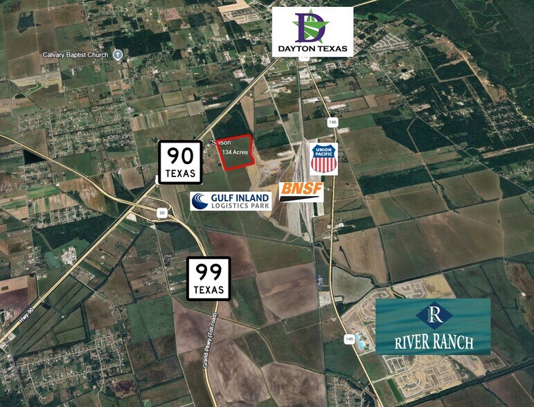 County Road 494, Dayton, TX à vendre - Aérien – Image 3 sur 8