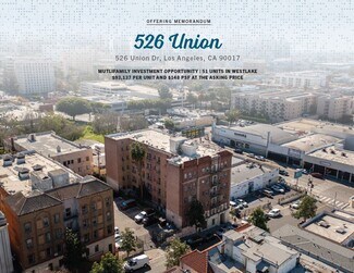 Plus de détails pour 526 Union Dr, Los Angeles, CA - Logement à vendre
