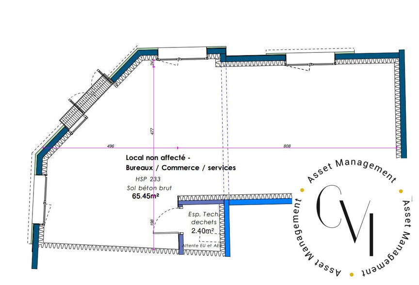 Local commercial dans SAINT-PIERRE-D'OLERON à vendre - Plan d’étage – Image 2 sur 2