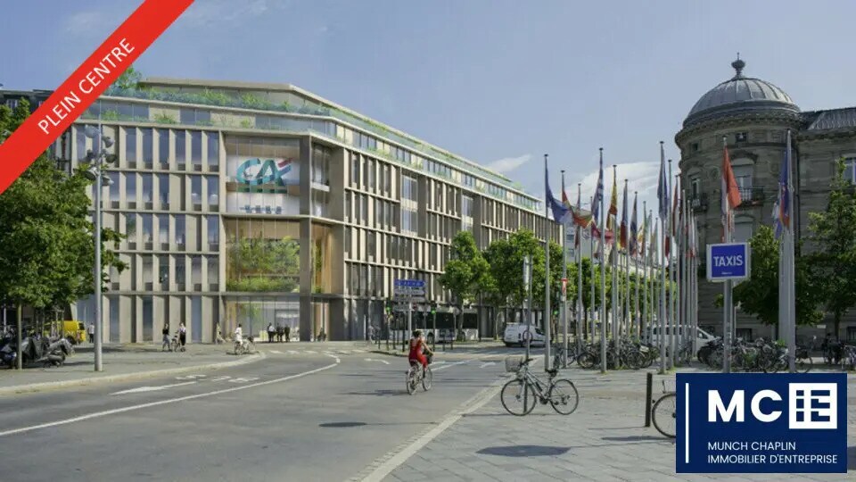 Bureau dans Strasbourg à louer - Photo de l’immeuble – Image 1 sur 6