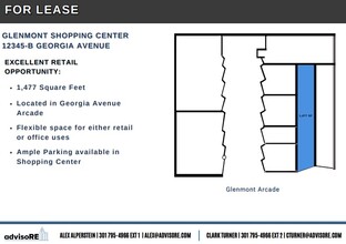 12331-12391 Georgia Ave, Silver Spring, MD à louer Plan d’étage– Image 1 sur 1