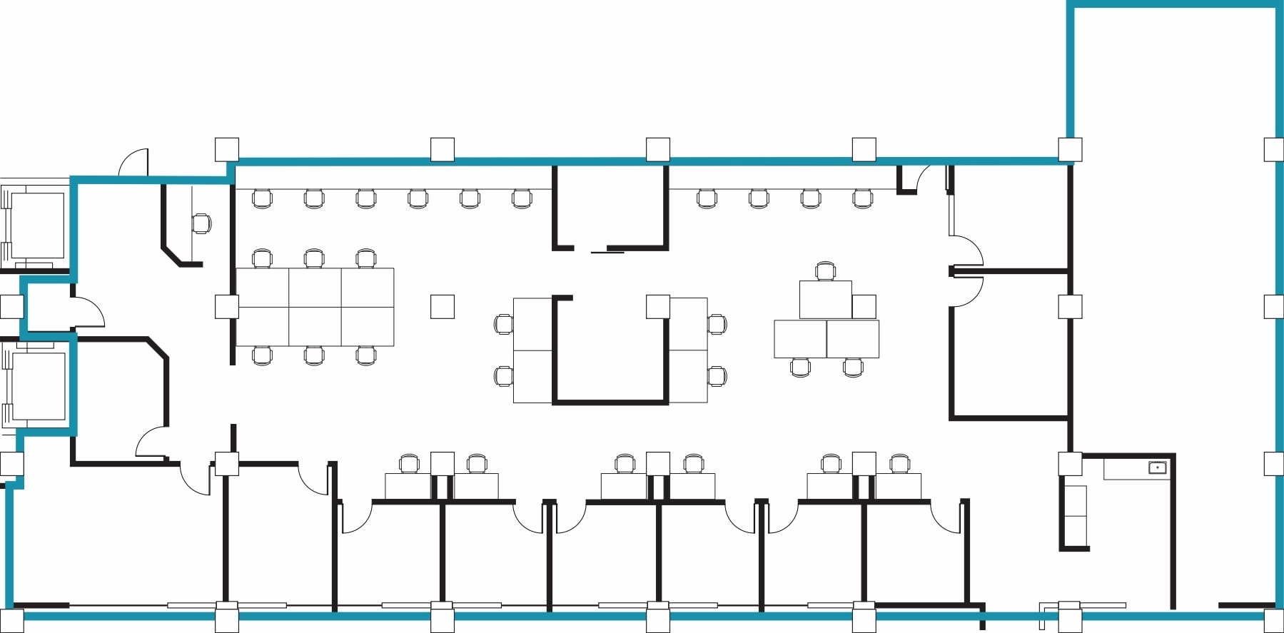 525 Vine St, Winston-Salem, NC à louer Plan d’étage– Image 1 sur 1