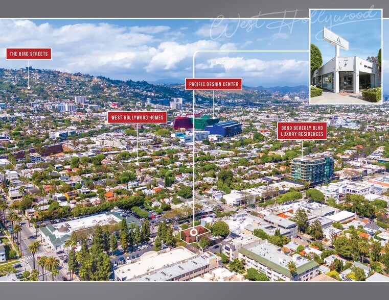 9020 Beverly Blvd, West Hollywood, CA à louer - Photo de l’immeuble – Image 3 sur 13