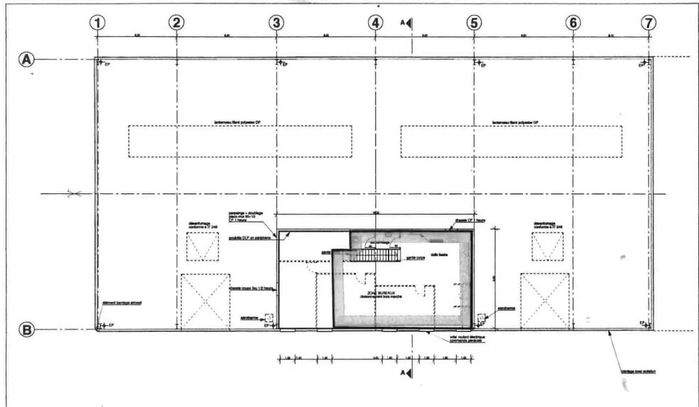 Local d’activités dans Argenteuil à louer - Plan d’étage – Image 2 sur 3
