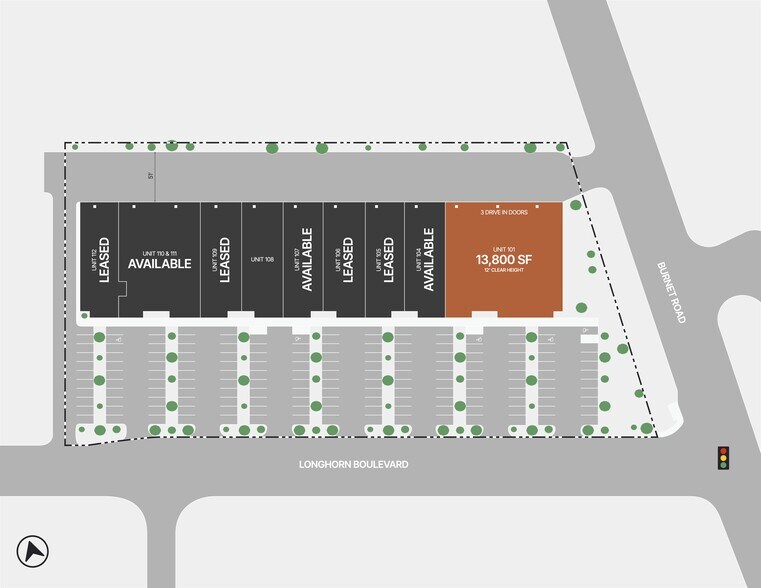 2600 Longhorn Blvd, Austin, TX à louer - Plan de site – Image 1 sur 8