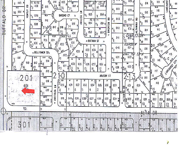 450-490 S Buffalo Dr, Las Vegas, NV à louer - Plan cadastral – Image 2 sur 21