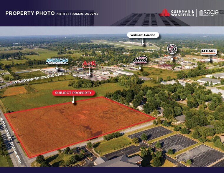 N 8th Street, Rogers, AR à vendre - Photo de l’immeuble – Image 2 sur 4