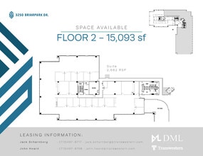 3250 Briarpark Dr, Houston, TX à louer Plan d’étage– Image 1 sur 1