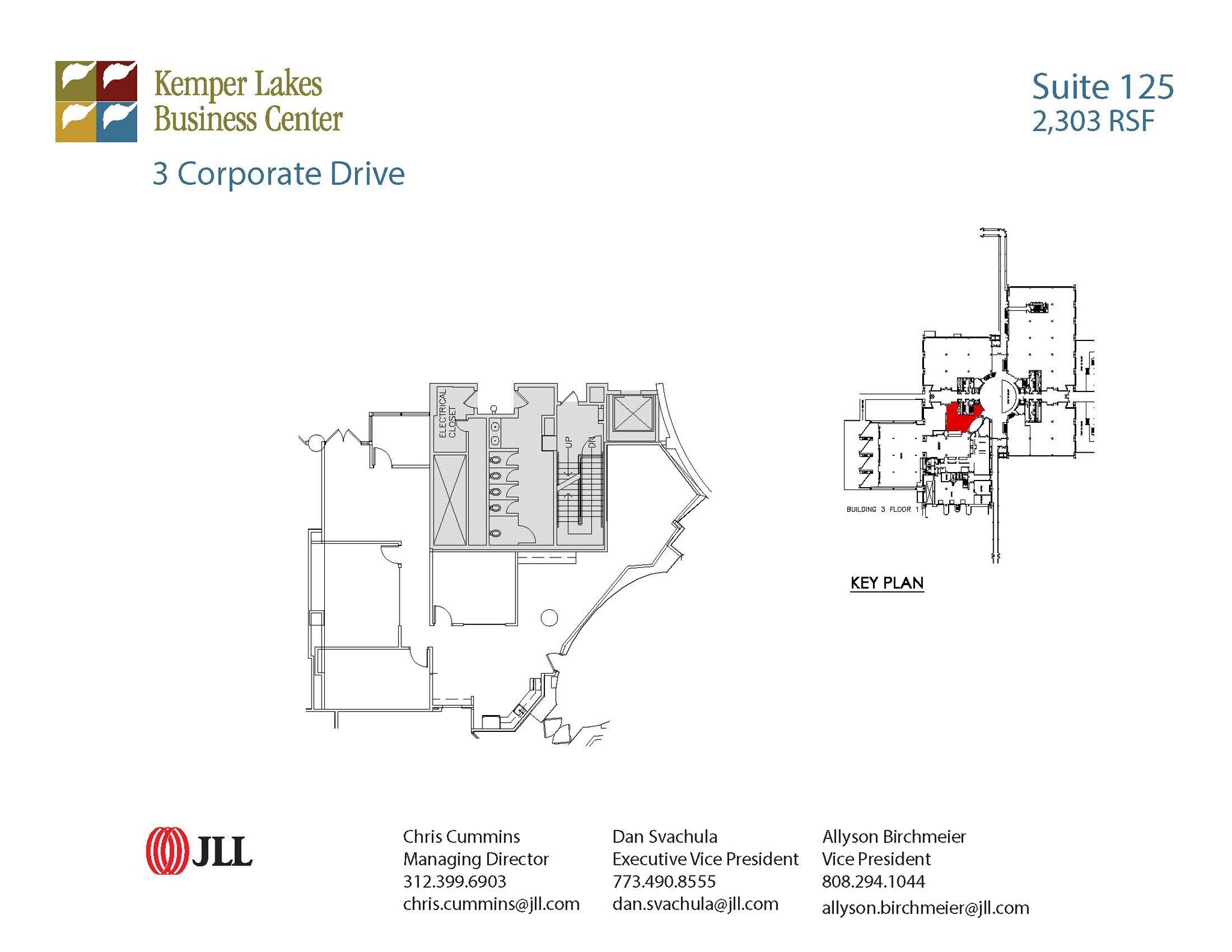 1 Corporate Dr, Long Grove, IL à louer Plan d’étage– Image 1 sur 1