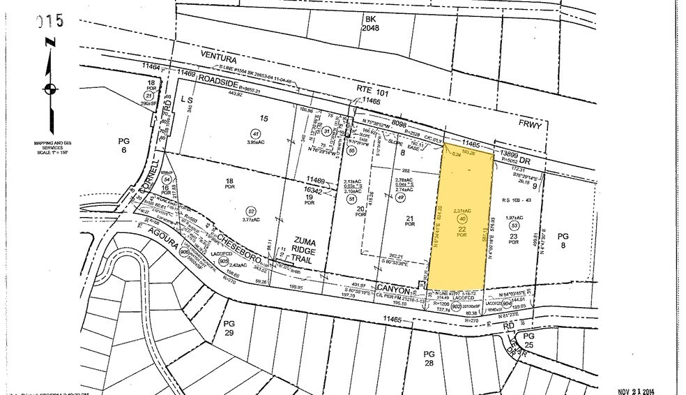28720 Roadside Dr, Agoura Hills, CA à louer - Plan cadastral – Image 2 sur 22