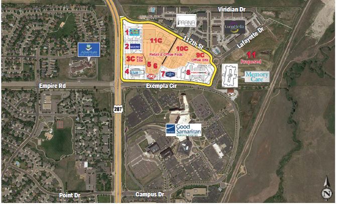 Hwy 287 & Exempla Cir, Lafayette, CO à vendre - Photo de l’immeuble – Image 3 sur 24