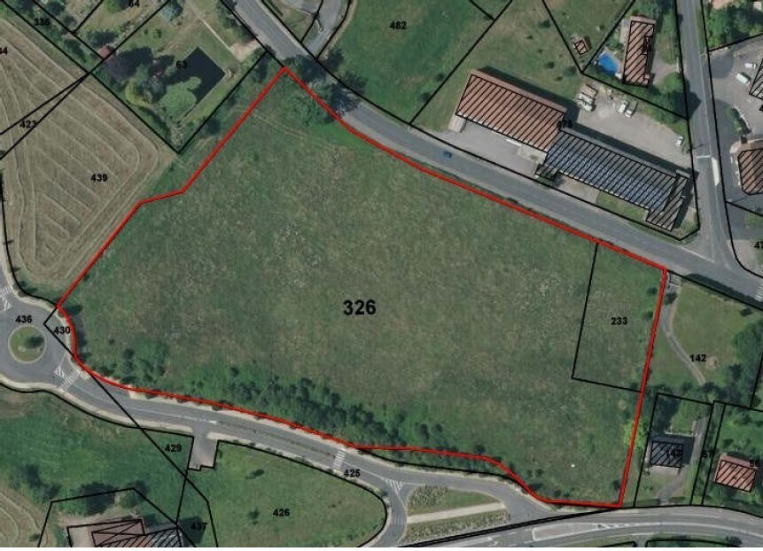 Terrain dans Aixe-sur-Vienne à vendre Plan de site– Image 1 sur 2