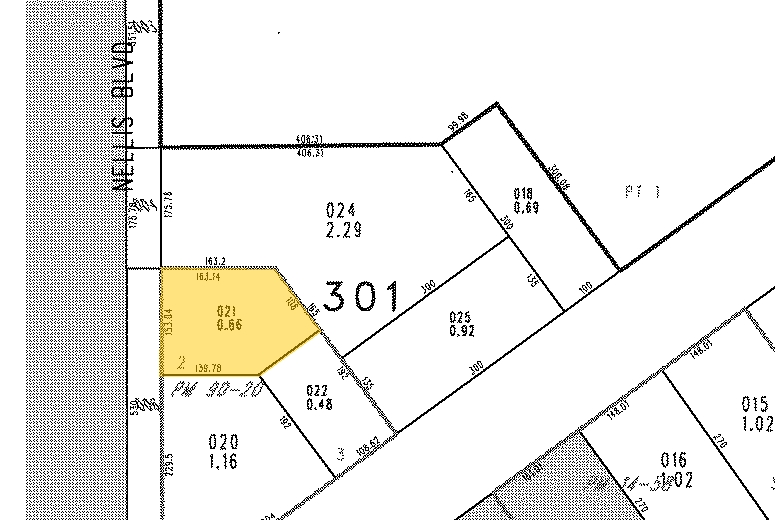 N Nellis Blvd, Las Vegas, NV à louer - Plan cadastral – Image 3 sur 4