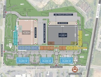 Plus de détails pour 1500 Parkway Ave, Ewing Township, NJ - Local d’activités à vendre