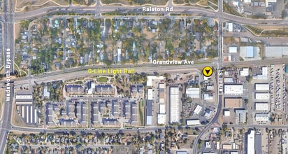 5695 Lamar St, Arvada, CO - Vue aérienne vue de carte
