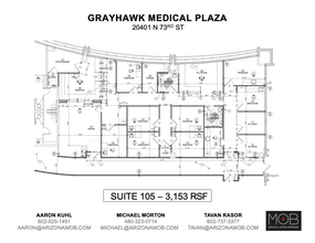 20401 N 73rd St, Scottsdale, AZ à louer Plan d’étage– Image 1 sur 1