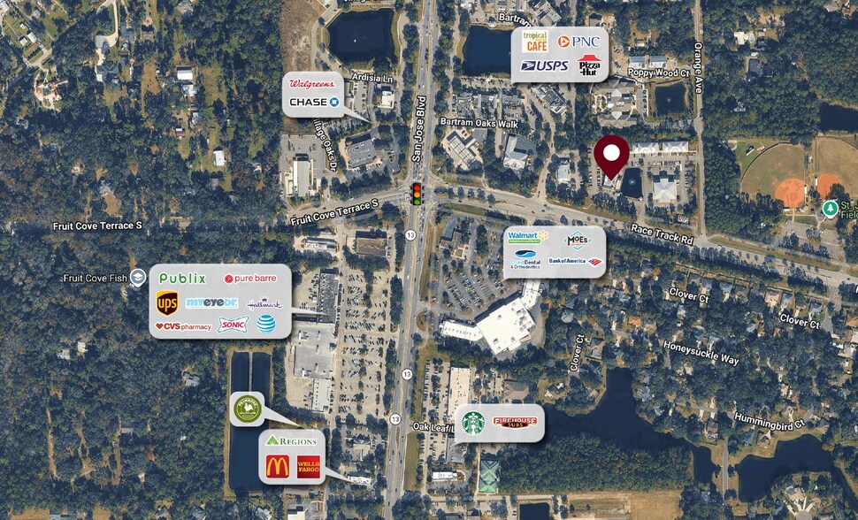 1627 Race Track Rd, Jacksonville, FL à louer - Photo de l’immeuble – Image 3 sur 8