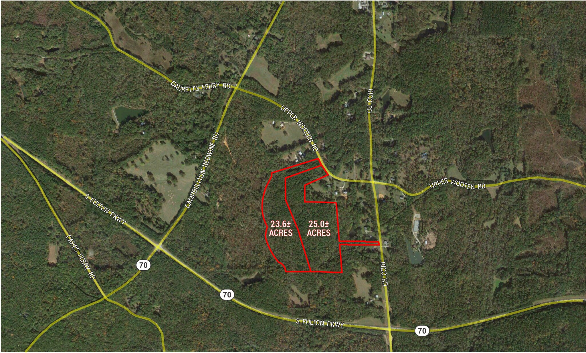 11810 Upper Wooten Road, Palmetto, GA à vendre Photo de l’immeuble– Image 1 sur 3