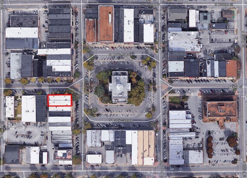 102 S Maple St, Murfreesboro, TN à louer - Aérien – Image 3 sur 4