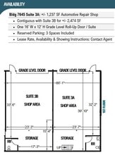 7645 Carroll Rd, San Diego, CA à louer Plan d’étage– Image 1 sur 1