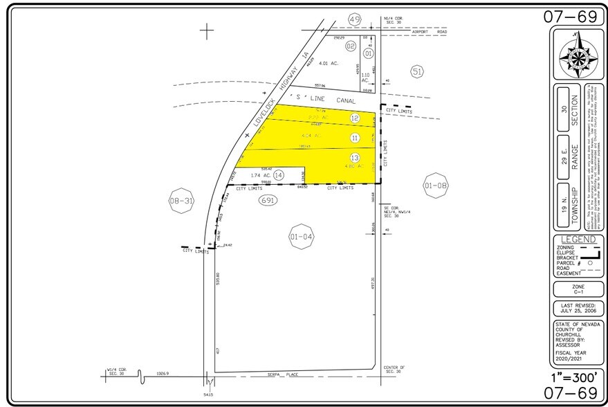 899 Lovelock Hwy, Fallon, NV à vendre - Plan cadastral – Image 1 sur 1
