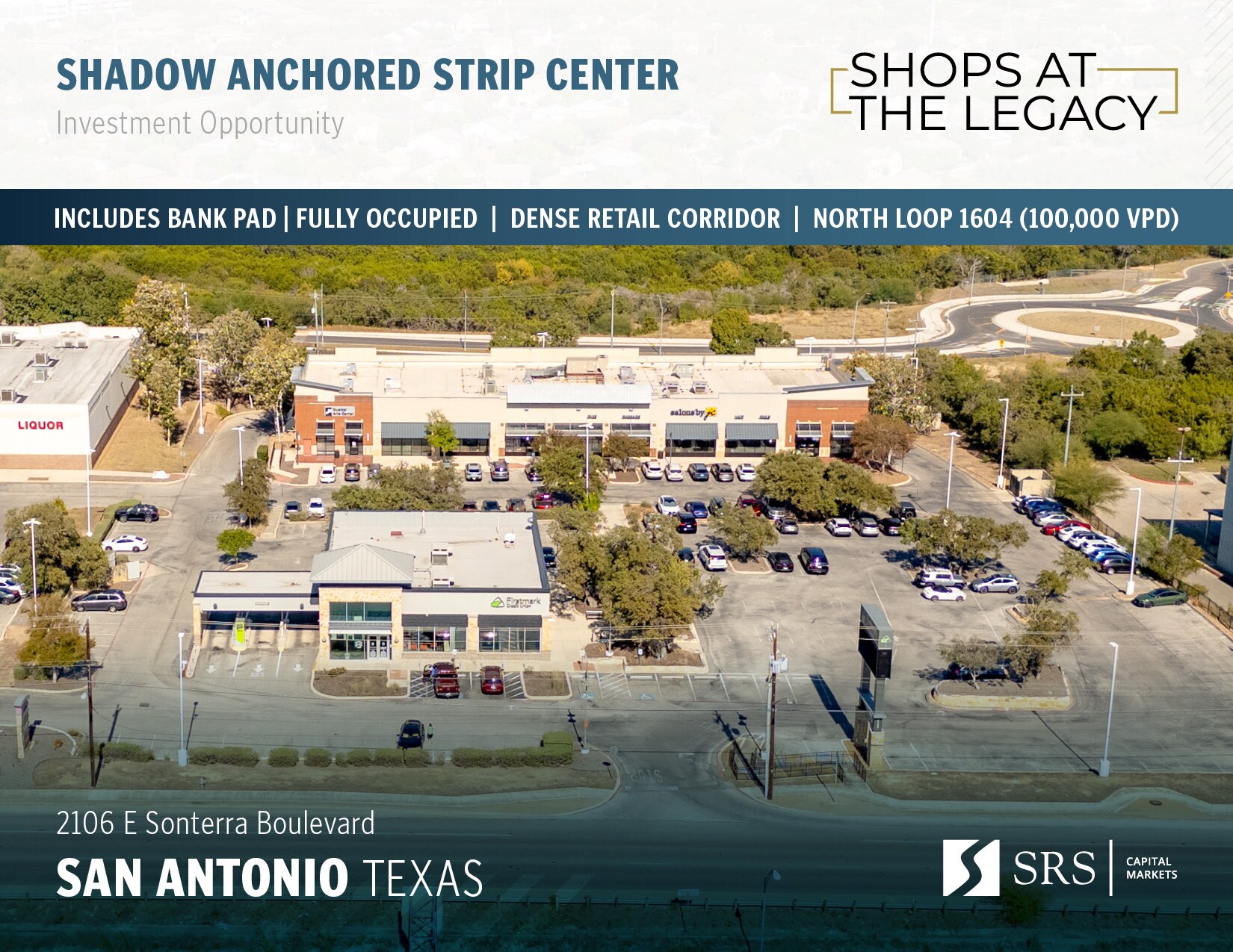 2106 E Sonterra Blvd, San Antonio, TX à vendre Photo de l’immeuble– Image 1 sur 9