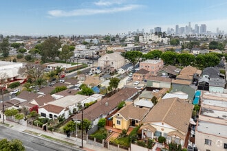 549 S Mathews St, Los Angeles, CA - Vue aérienne vue de carte