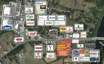 7450 Lee Hwy, Fairlawn, VA - VUE AÉRIENNE  vue de carte - Image1