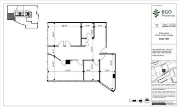 50 Bay St, Toronto, ON à louer Plan d’étage– Image 2 sur 2