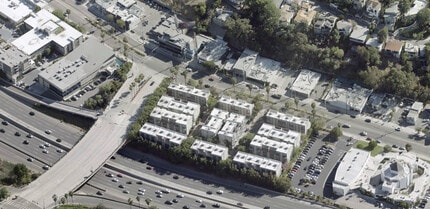 3449–3453 Cahuenga Blvd W, Los Angeles, CA - Vue aérienne vue de carte