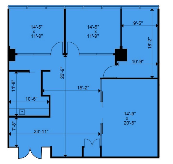 25 York St, Toronto, ON à louer Plan d’étage– Image 1 sur 1