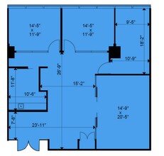25 York St, Toronto, ON à louer Plan d’étage– Image 1 sur 1
