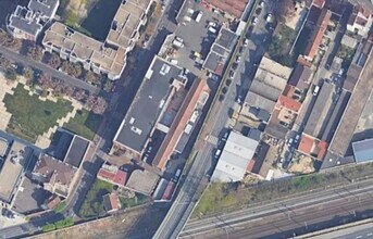 La Courneuve - VUE AÉRIENNE vue de carte