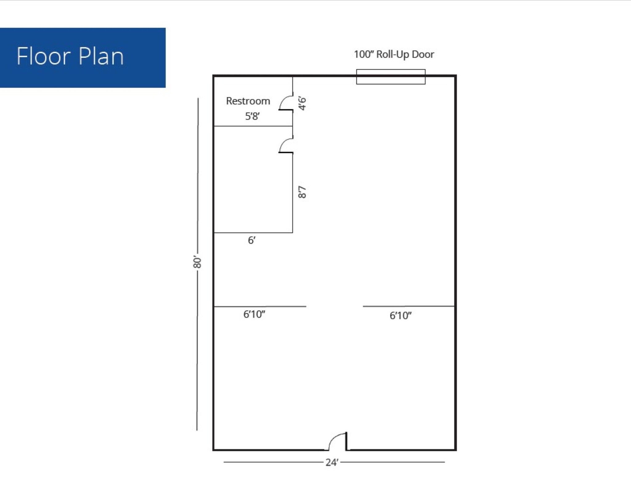 2500 New Stine Rd, Bakersfield, CA à louer Plan d’étage– Image 1 sur 7