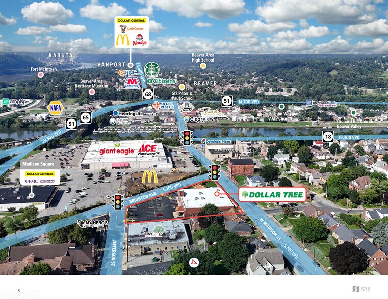 351 Brighton Ave, Rochester, PA à vendre - Photo de l’immeuble – Image 3 sur 10